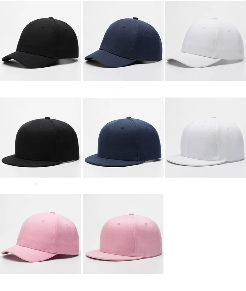 Customized Short-brimmed Baseball Cap for Women Men Hat Custom Embroidered Hats Cap