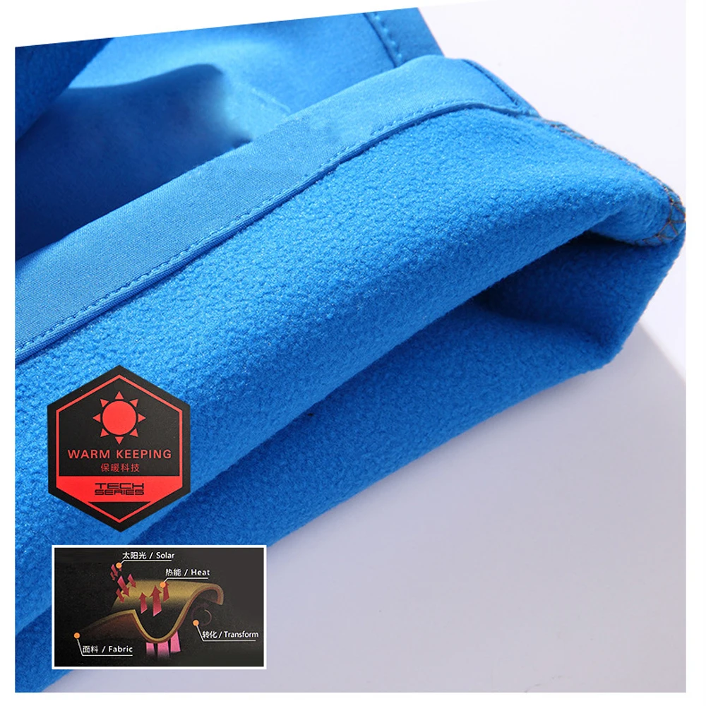 TENNEIGHT juventud niños invierno polar Softshell pantalones de senderismo niño niña resistente al agua al aire libre Camping senderismo esquí Thousers