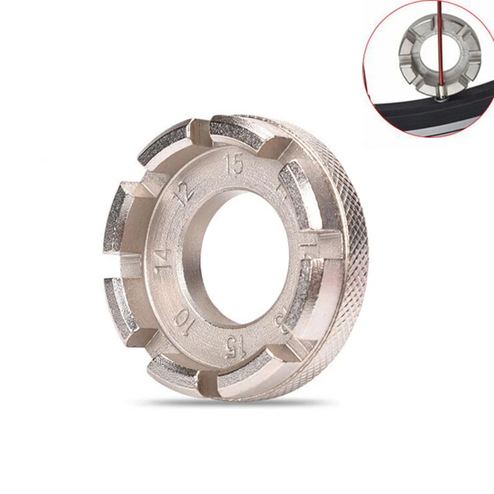New 8 Way Rim Wrench Cycling Accessories Mountain Bike Repair Tool