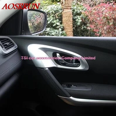 ABS Interior Door Handle Bowl Frame Cover Trim 4pcs for Kia Sportage R 2011-2015