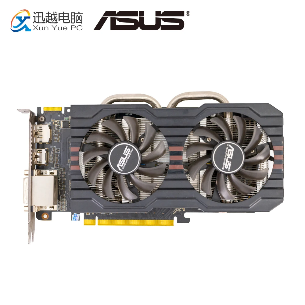 

ASUS R9270-DC2OC-2GD5 Original Graphics Cards 256 Bit R9 270 2G GDDR5 Video Card HDMI DP 2*DVI For AMD Radeon