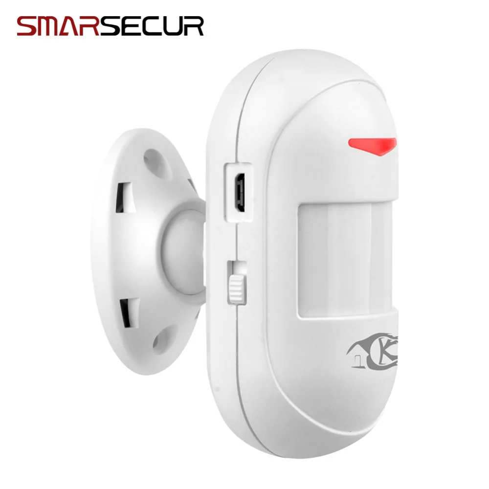 SMARSECUR  Russian Spanish English H6 WIFI GSM Alarm System Security Home GSM Alarm System APP Control Alarm DIY Kit-45 panic button alarm