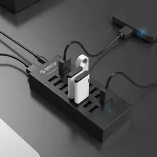 ORICO H1613 usb-разветвитель 16-Порты и разъёмы USB2.0 концентратор 12V 2A Мощность адаптер для мобильных устройств на Планшетные ПК