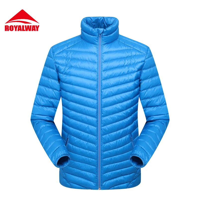 

ROYALWAY Men Outdoor Down Prevent Channeling Down Fabrics High Resistance Tear Hiking Down#RFDM4186G