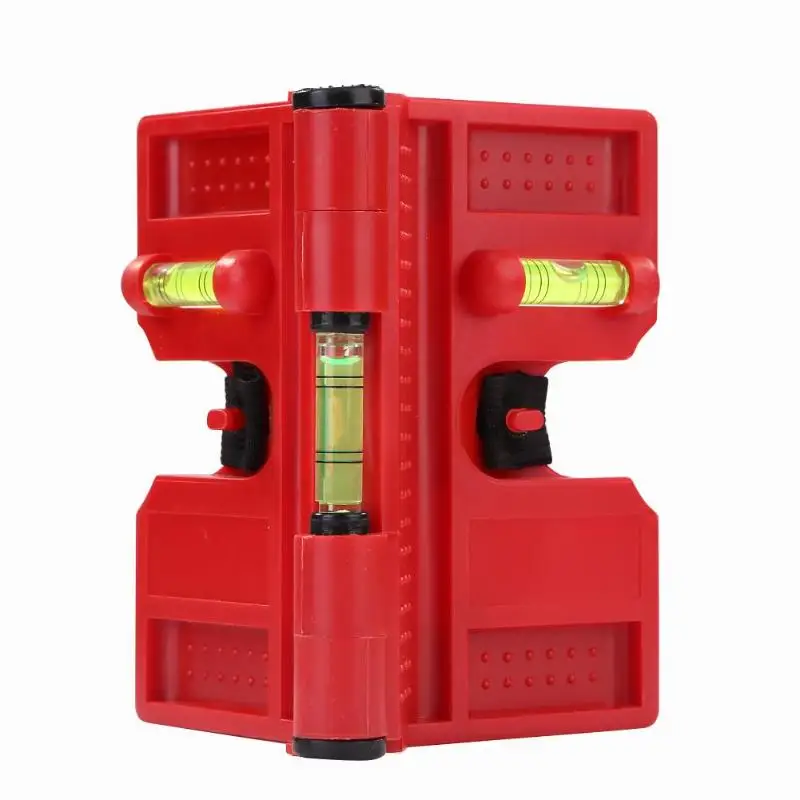 

Plastic Folding Angle Instrument Cylinder Pipeline Mini Spirit Bubble Level Angle Meter House Building Tools