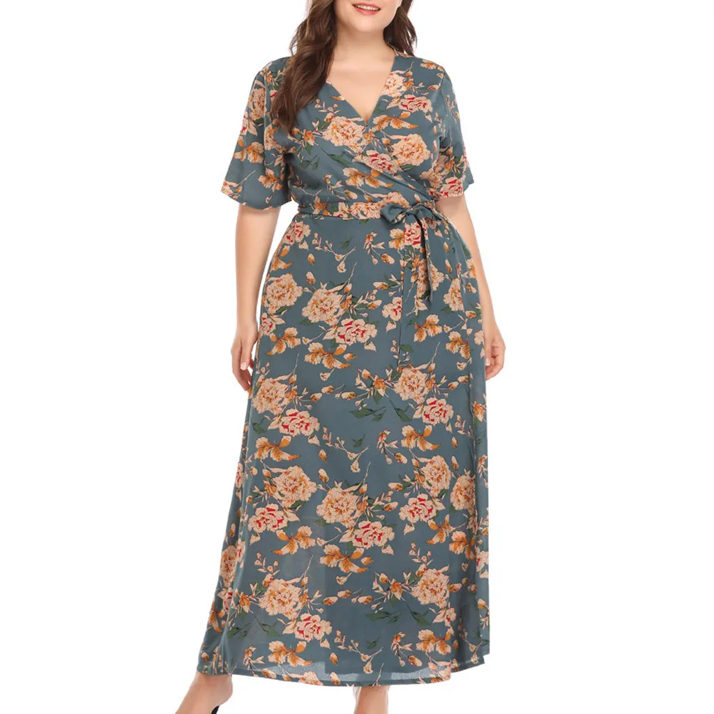 

clothes for pregnant women printing Fashion Floral fancy maternity dresses for photo shoot Printed V-Neck maternity clothes#G7
