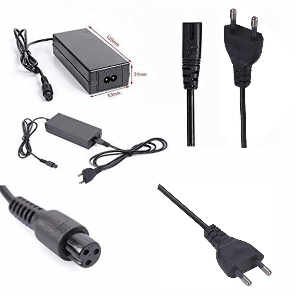 1 PCS New US or EU Plug Power Adapter Charger For 2 Wheel Self Balancing Scooter