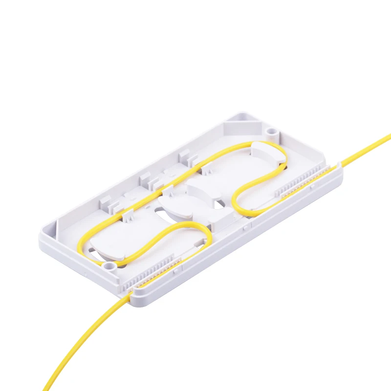 

20pcs Drop cable protection box Optical fiber Protection box heat shrink tubing to protect fiber splice tray 2 into 2 out