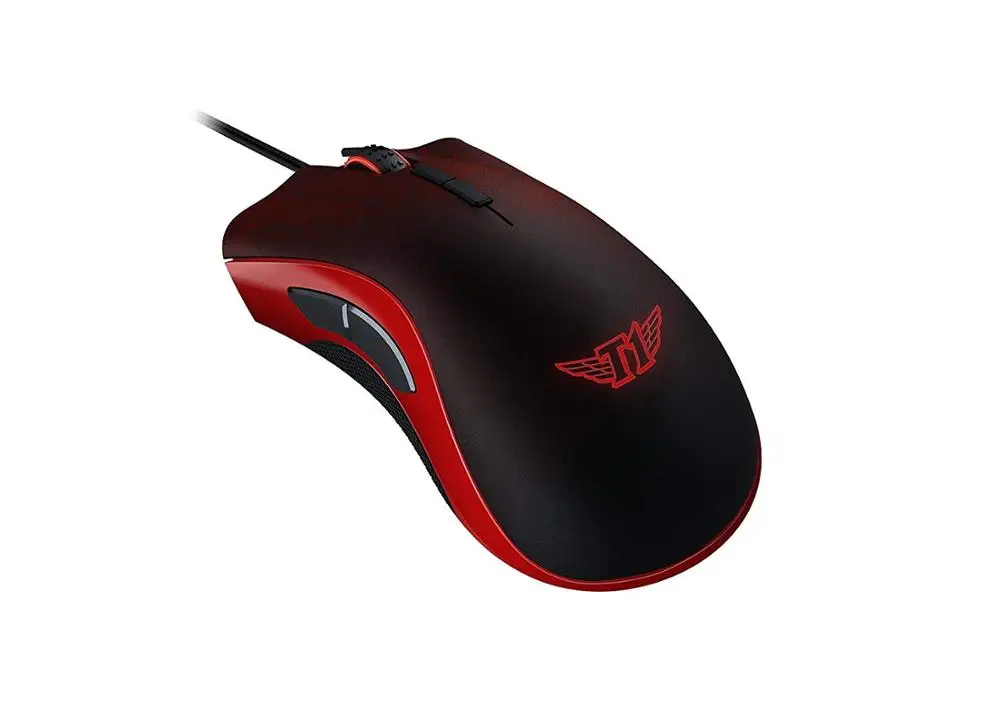

Razer DeathAdder Elite Gaming Mouse SKT T1 Edition: 16,000 DPI Optical Sensor - Chroma RGB Lighting - 7 Programmable Buttons