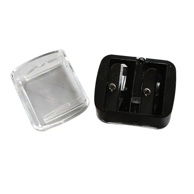 

New Useful Double Holes Pencil Sharpener Cosmetic Sharpener Cosmetic Brush Eyeliner Pencil Makeup Pencil Delineador Maquiagem