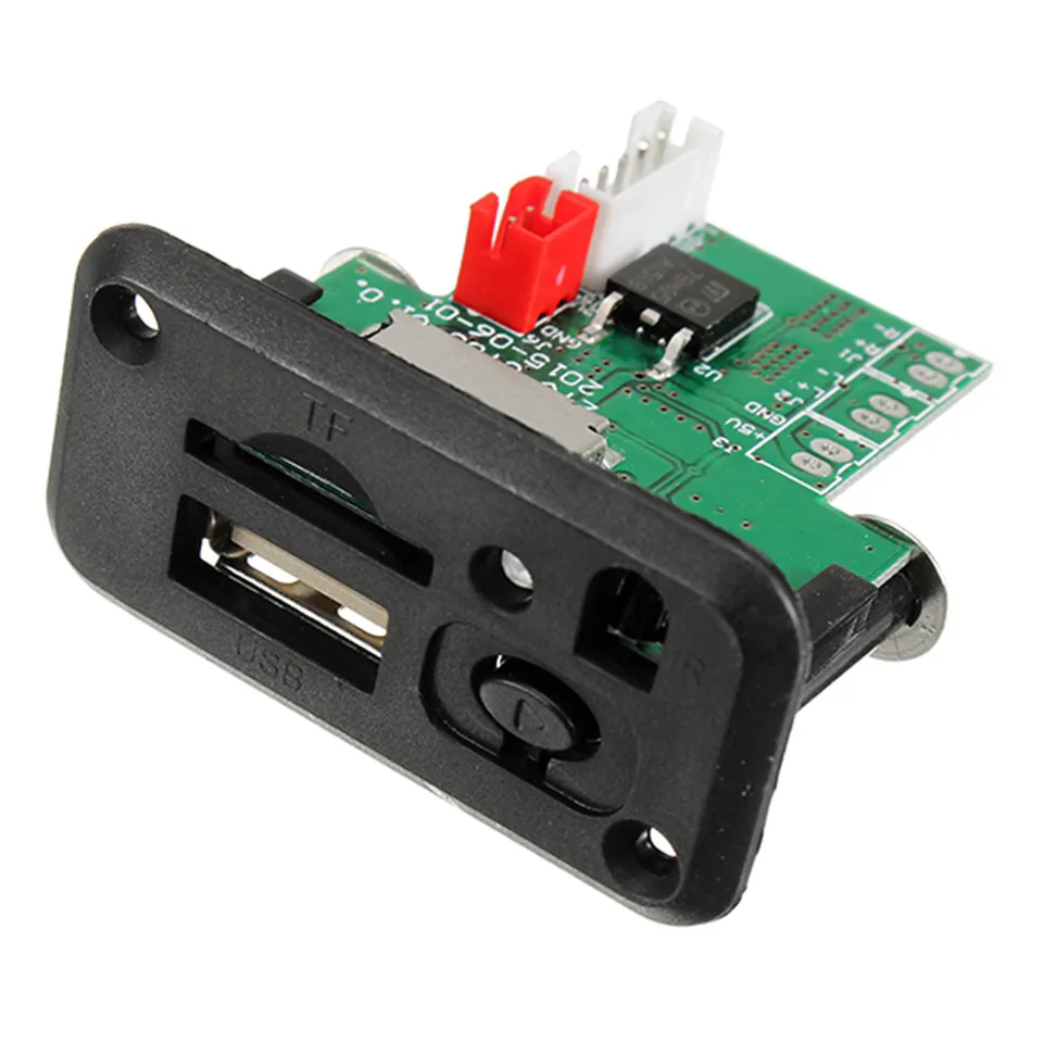 YKSO Mini MP3 Decoder Board  With Amplifier MP3 Players Accessories With Remote Controller TF Card Jack MP3 Decoder (7)