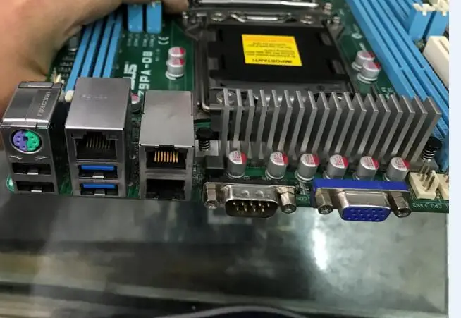  ASUS Z9PA-D8 workstation motherboard for dual LGA 2011 DDR3 VGA USB2.0 USB3.0 64G Server motherboar