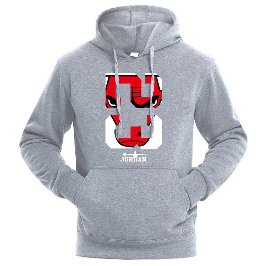 New brand 2019 Men Hoodies Sweatshirt Solid Color Print Trend Cotton Pullover Coat Mens Clothes Hip-Hop Fashion sweatshirt