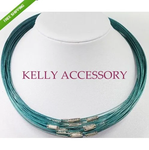 conew_memory wire cord necklace choker0078.jpg