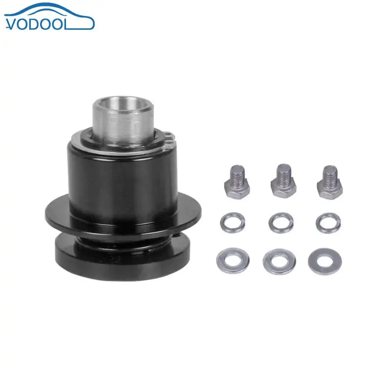 

VODOOL 360 Degree 3 Hole Steering Wheel Quick Release Disconnect Hub IMCA Fits most aftermarket 3 hole steering wheels