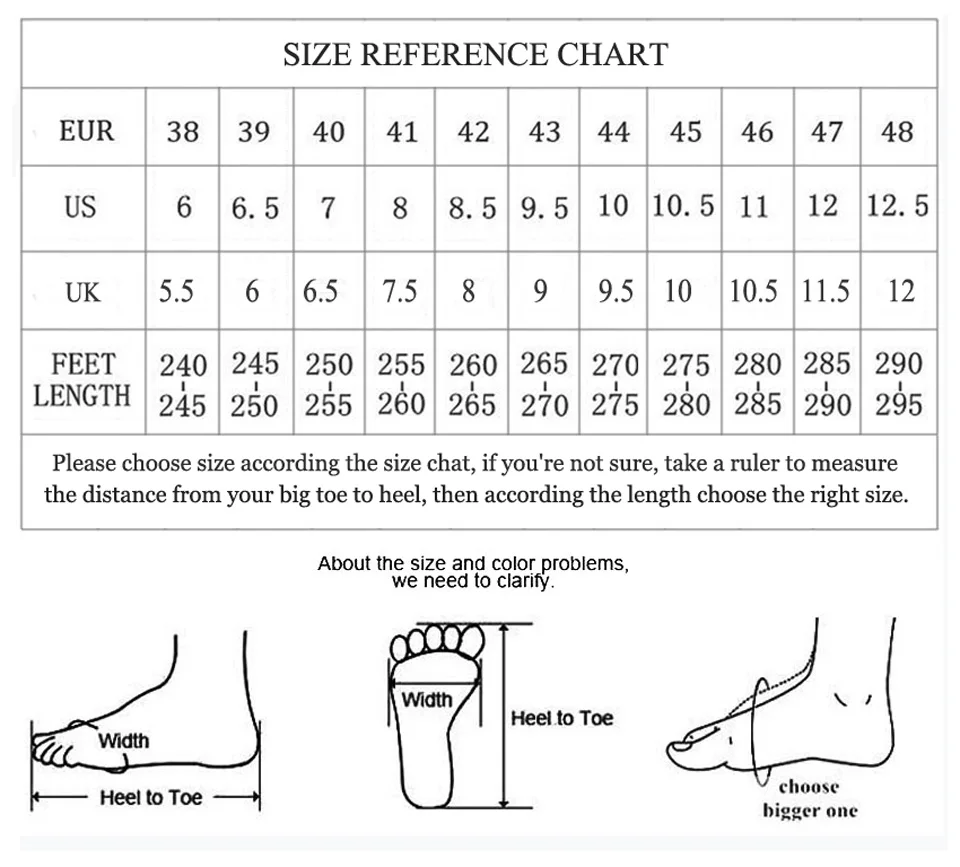 SIZE REFERENCE CHART-2