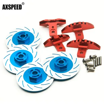 

1Set blue Aluminum Sakura D4 Sport Edition Brake Disc Set for RC Crawler Car