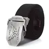 BOKADIAO – ceinture militaire en toile pour homme et femme, accessoire de luxe, avec boucle métallique, pour jean, style tactique de l'armée ► Photo 3/6