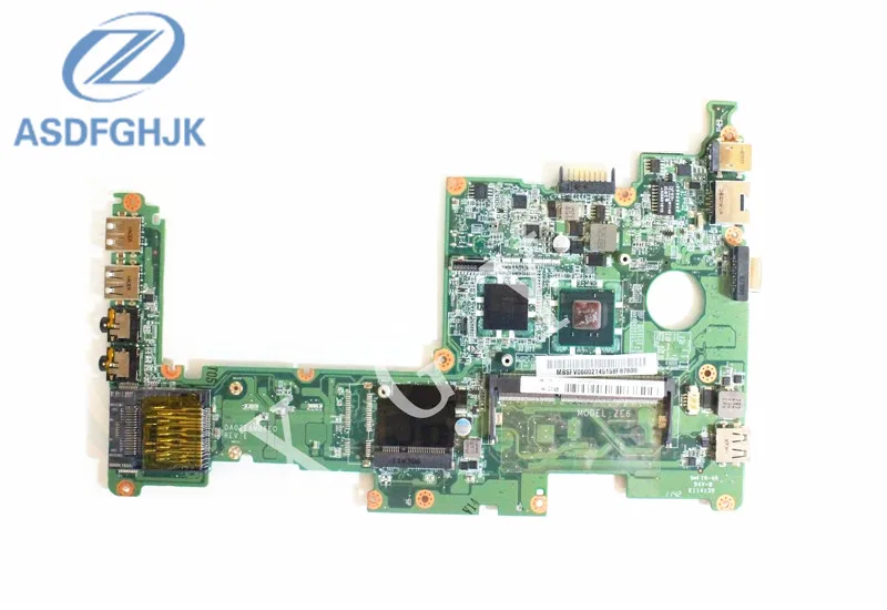 Материнская плата для ноутбука DA0ZE6MB6E0 Acer Aspire One ZG5 материнская MB.SFV06.002 Atom N570 1 66 ГГц
