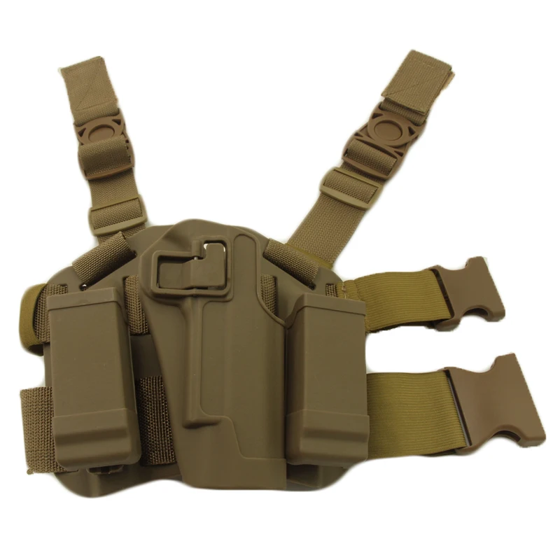 Colt 1911 Tactial Holster Hunting Thigh Leg Gun Holster Paintball Shooting Airsoft Fit For Colt