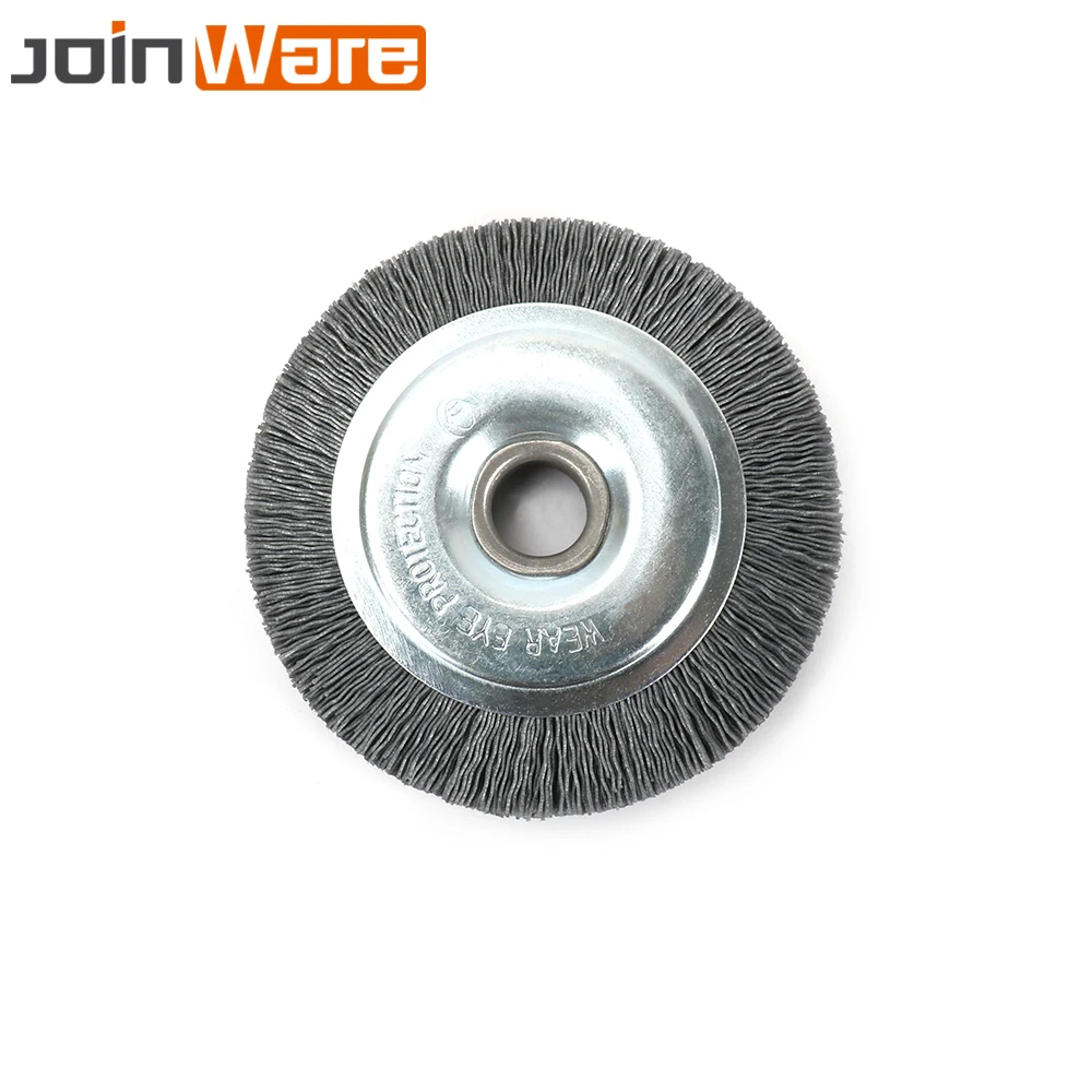 4/" 600 Grit Abrasive Wire Import Nylon Wheel Polish Bench Grinder Wood Furniture