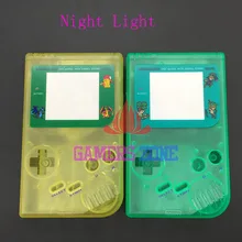 6 комплектов, ограниченная серия, светящийся ночной Светильник, Корпус Корпуса для nintendo, 1989, чехол для Gameboy