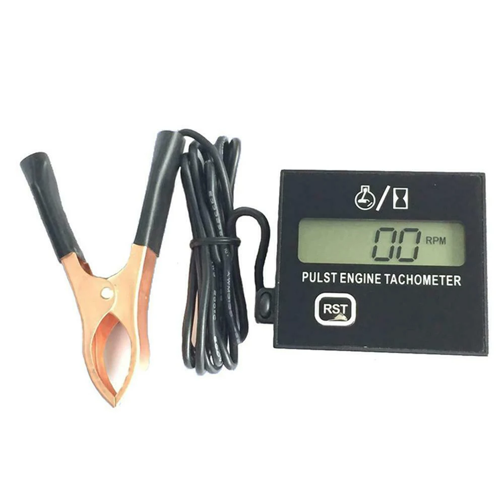 

Meter Gasoline Engine Lawn Mower Tachometer Pulse Speed Speedometer Motorcycle Accessories 2019 High-Speed Digital Tachometer