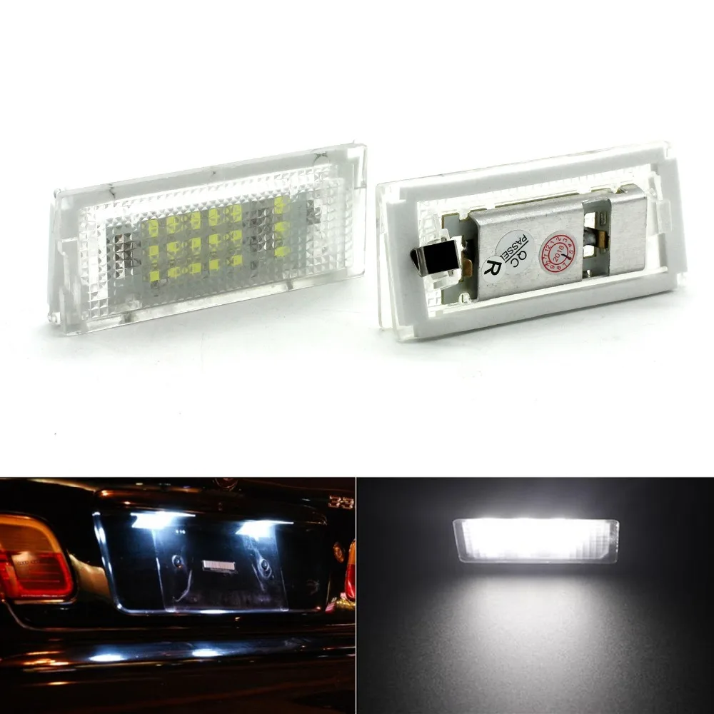 Modifygt 2X для BMW номерного светодиодные лампы 12 V 3000Lm 6000 K Whitecar все аксессуары серии E82