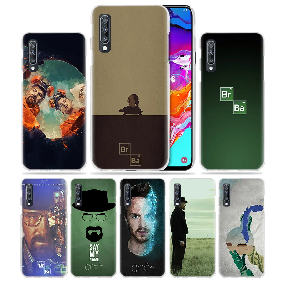 

Breaking Bad Case for Samsung Galaxy A50 A70 A20e A40 A30 A20 A10 A8 A6 Plus A9 A7 2018 Hard Clear PC Fundas Phone Coque Cover