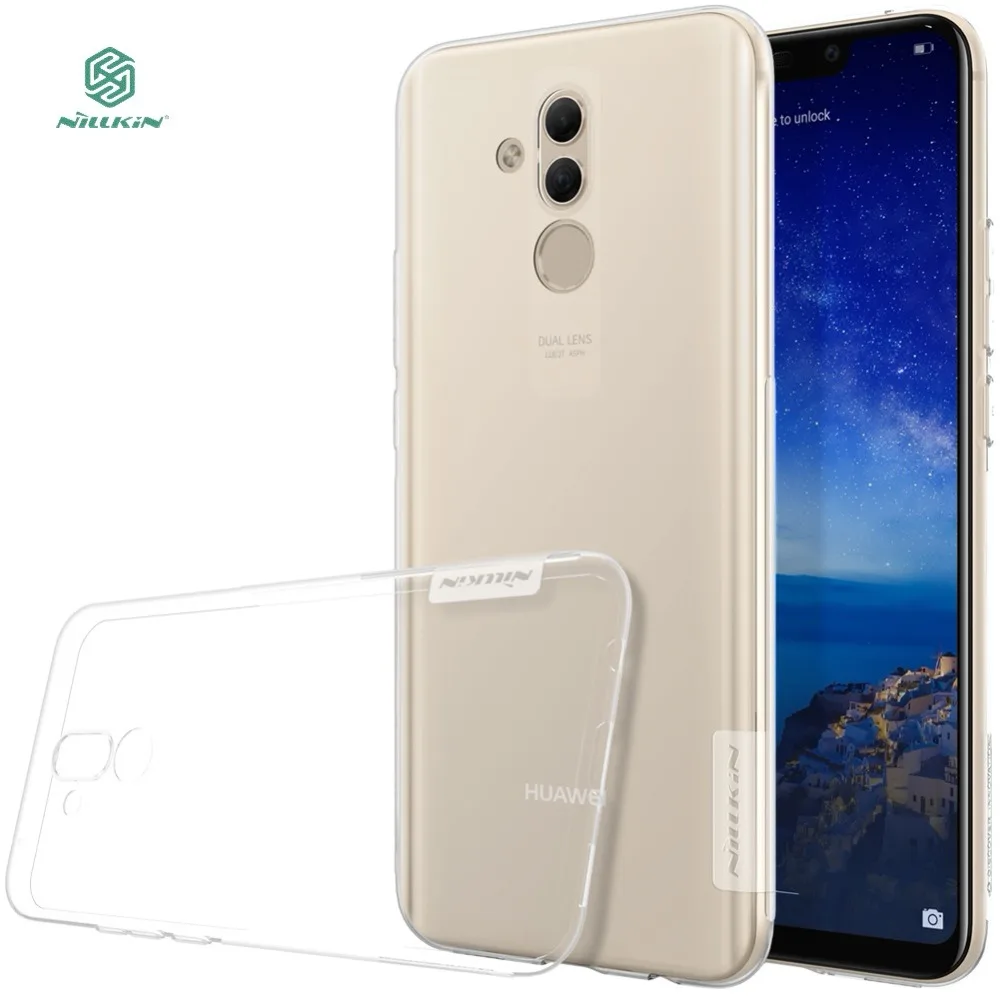 

For Huawei Mate 20 Lite case Nillkin Nature soft cover TPU translucent ultra thin clear protector for Mate 20 Lite case