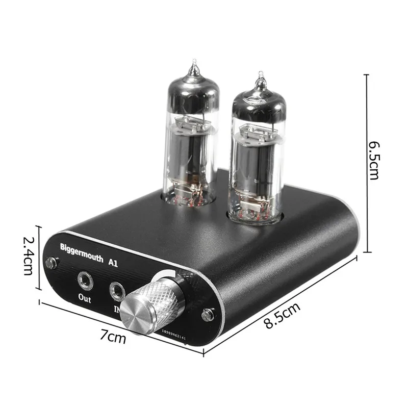 LEORY A1 Upgraded HIFI Headphone Amplifier 6J5 Class A 47 Headphone Amp OPA2604 DIY Professional Amplifier