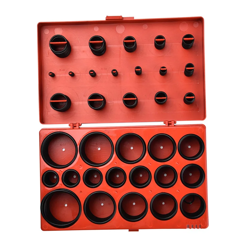419pcs Universal O Ring Metric Washer Seals Watertightness Assortment Kit for Automotive Mechanics O-ring Rubber Silicone Gasket 419pcs Universal O Ring Metric Washer Seals Watertightness Assortment Kit for Automotive Mechanics O-ring Rubber Silicone Gasket