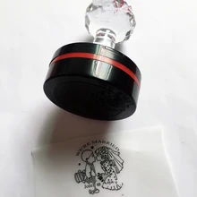 5 см круг самостоятельно инкинг Фоточувствительный марки персонализированные для свадебной карты настраиваемый штамп со специальным именем и датой