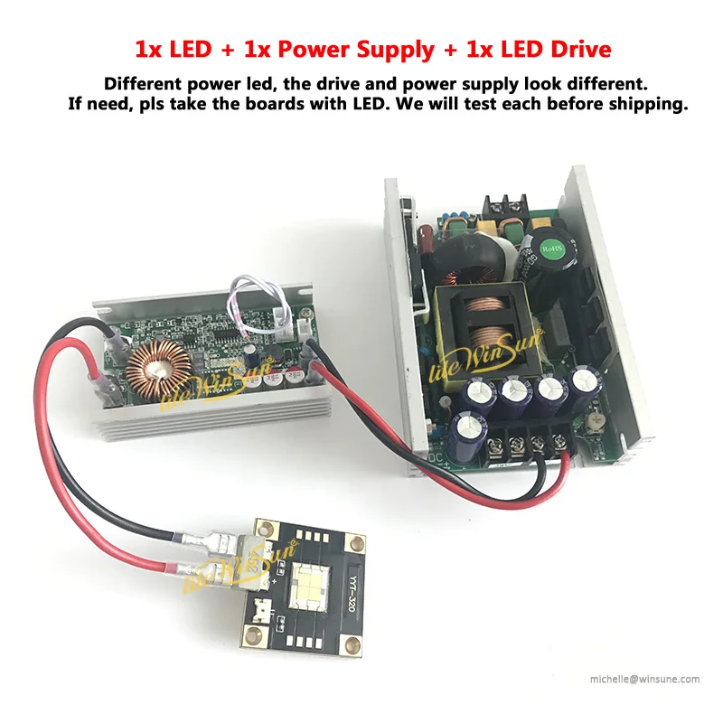  Litewinsune SSD-90 SST-300 YYT-320 High Power Emitter LED DIY Projekt Licht Quelle Kühlkörper LED D