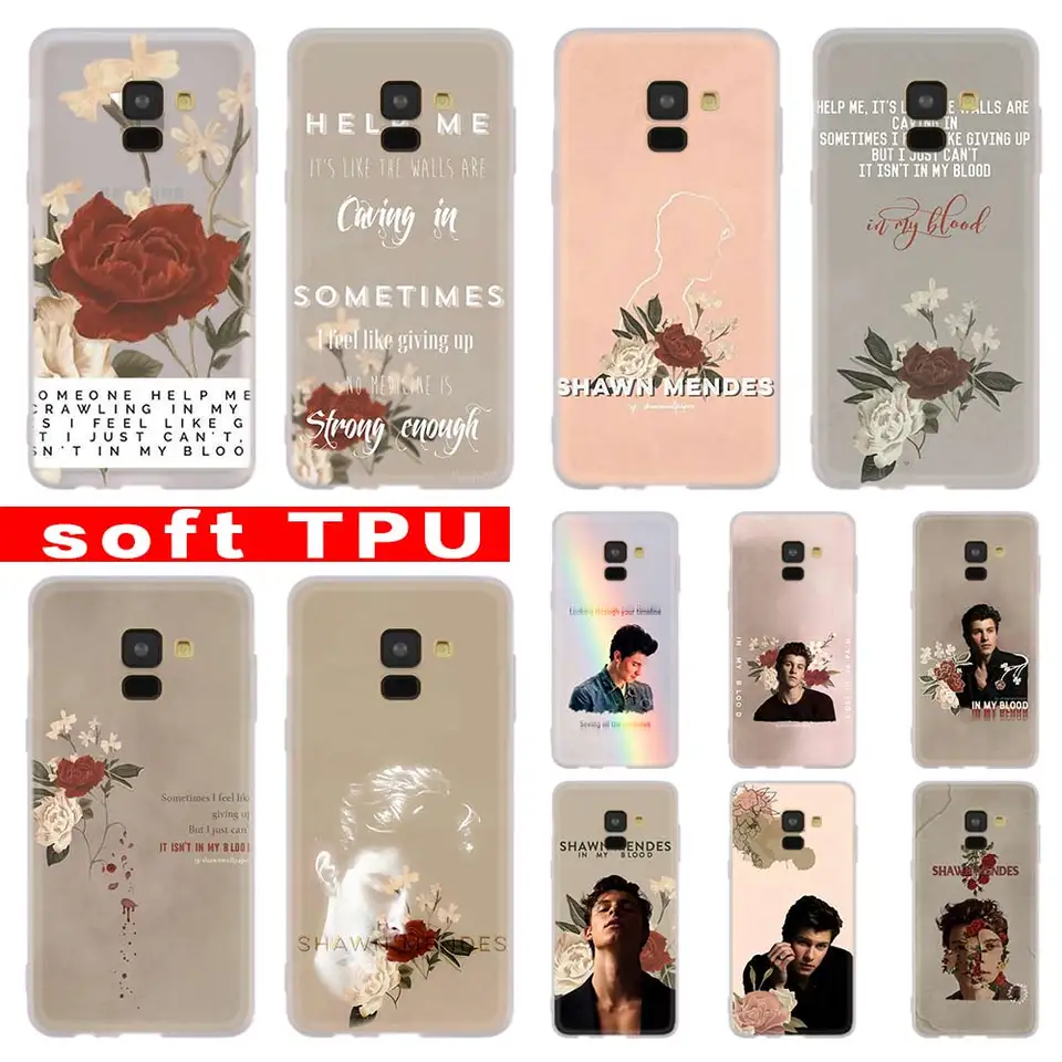 3d Cute Wallpaper Shawn Mendes Case For Samsung Galaxy A8 A6 Plus A9 A5 A3 A7 2018 2017 2016 A50 A30 A40 A70 A10 A2 Core Soft Fitted Cases Aliexpress