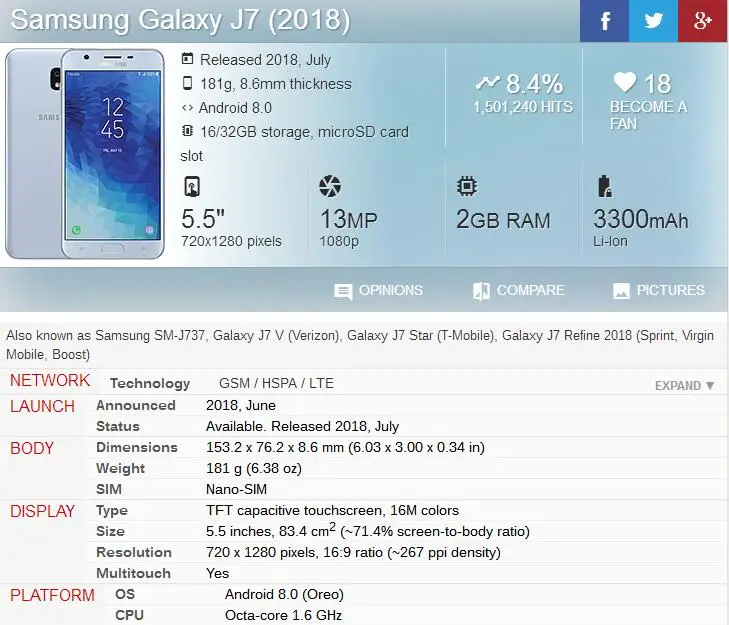 ЖК дисплей с сенсорным экраном и дигитайзером в сборе для Samsung Galaxy J7 2018 J737 J737P 100%