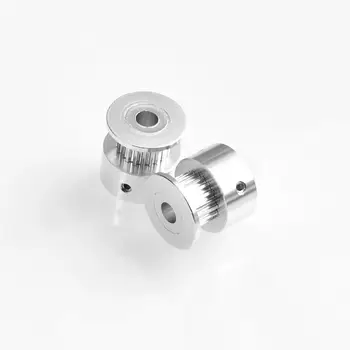 

100PCS GT2 Timing Pulley 16teeth ( 16 teeth ) Alumium Bore 5mm for width 6mm belt