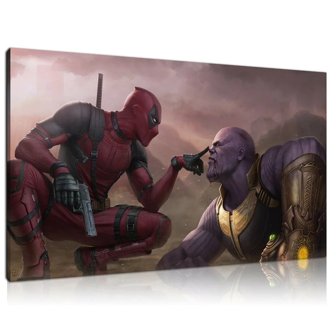 12x18 Deadpool Canvas HD Printing Painting Home Decor Room Wall Art Picture