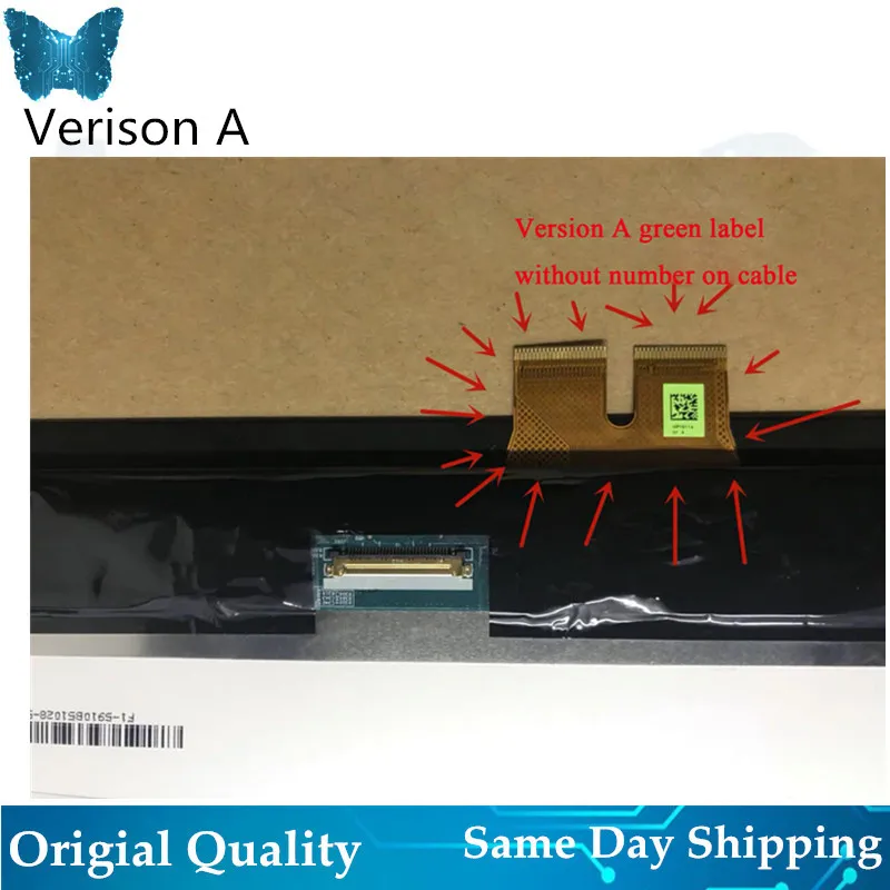 

Original IPS LCD Display For HP Pavilion x2 210 G1 G2 B101EAN01.8 10.1'' Touch Panel Assembly Screen+Digitizer 1280*800