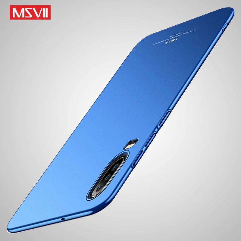 Чехол для huawei P30 Lite роскошный Ультратонкий жесткая задняя панель из
