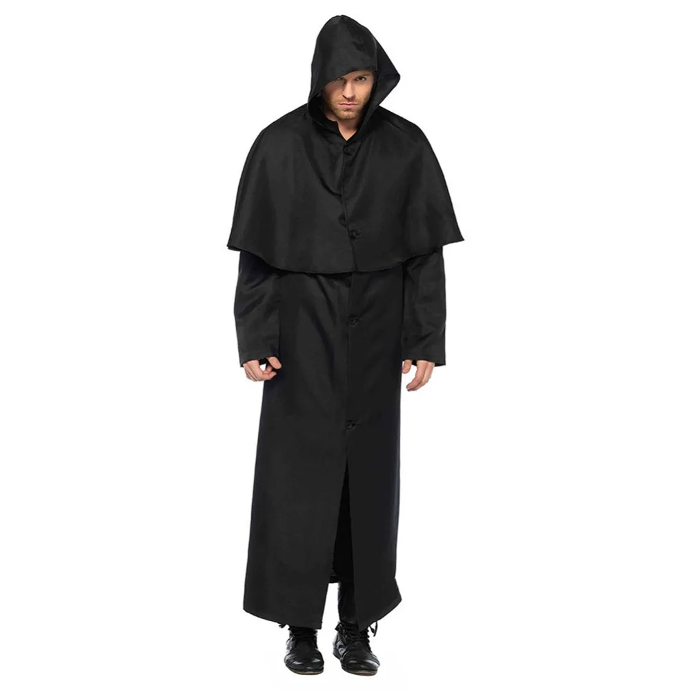 Cosplay&Ware [11]Halloween Bleach Costume Adult Death Zombie Robe Cosplay Carnival Party Stage Performance Horror Black Hooded -Cosplay&Ware anime Shop HTB19CauB3KTBuNkSne1q6yJoXXas.jpg