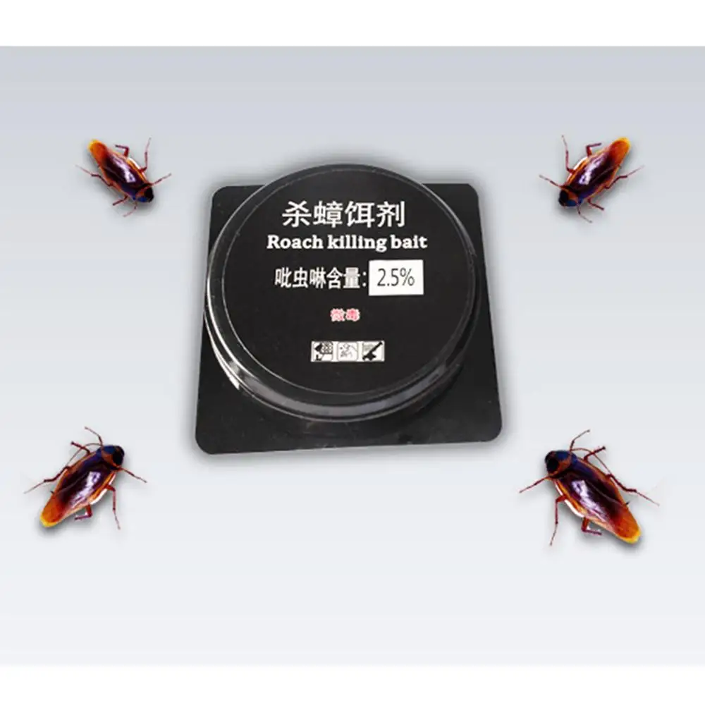 6 PCS Cockroach Poison Trap Box Pesticide Control Chain Kill Gel Bait Drug Nest Environment cockroach repellent