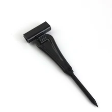 Rachet держатель для карт шип регулируемый, пластик ценообразование иглы этикетка садовый знак ценник клип торт deli билетов булавки еда льда копье