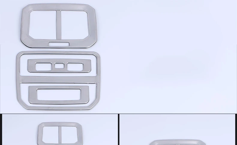 Lsrtw2017 Нержавеющая сталь заднего подлокотник вентиляционные планки для Volkswagen Tiguan