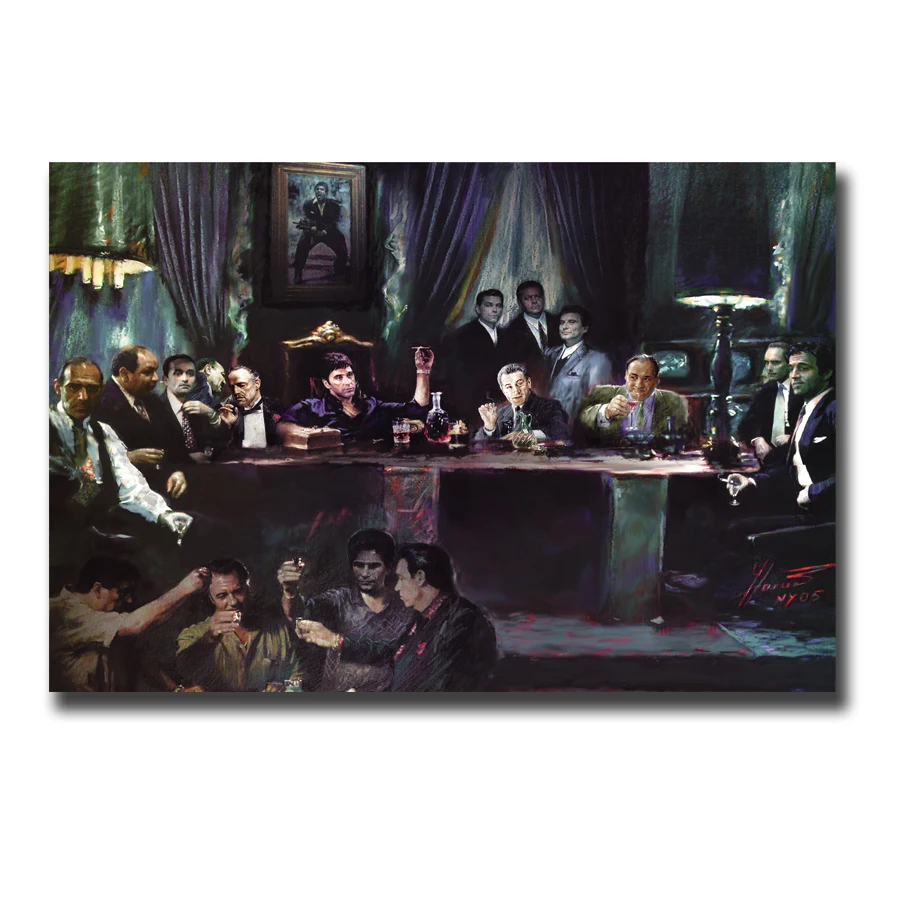 

Art Poster The Last Supper Movie & TV Hot Series Wall Canvas Print Modern painting Home Decor14x21 12x18 24x36 27x40