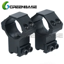 Зеленая база средний/высокий профиль прицела крепления 30 мм кольца для 11 мм ласточкин хвост рельс