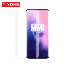 YIYONG 5D Full Cover Glass For One Plus 7 Pro Tempered Glass For OnePlus 7 Pro Screen Protector OnePlus7 Pro OnePlus 7Pro Glass