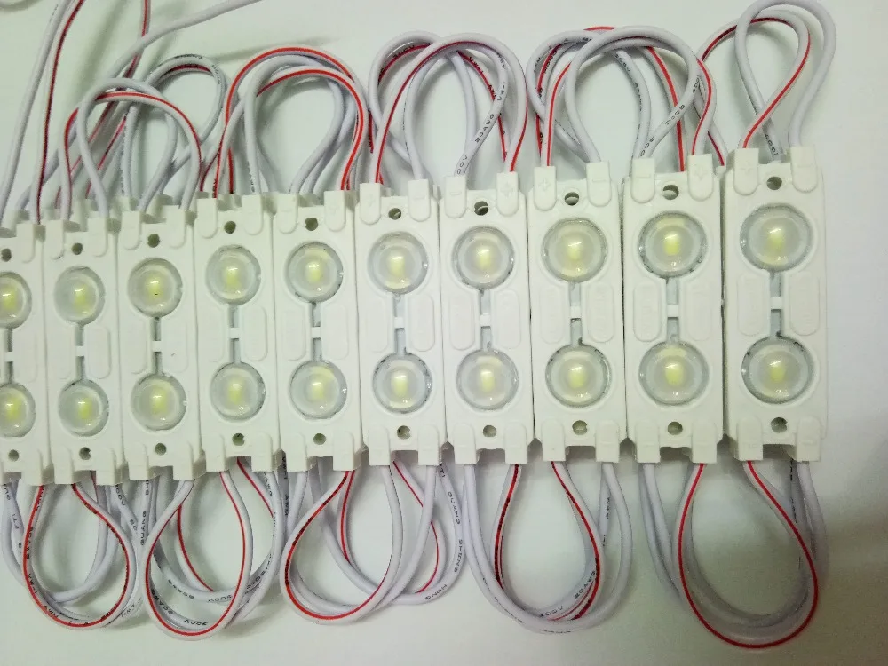 20pcs1w светодиодный модуль впрыска с len 2smd SMD5630/5730 DC12v наружный логотип буквы