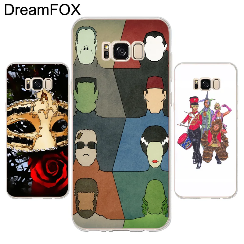 DREAMFOX K143 Phantom Of The Opera Мягкий ТПУ силиконовый чехол для samsung Galaxy Note S 6 7 8 9 Edge Plus Grand Prime |