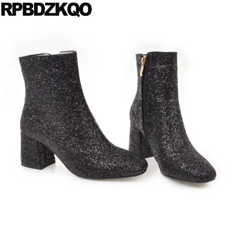 silver booties size 11